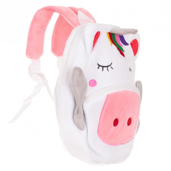 Sac à dos en peluche pour enfants - licorne