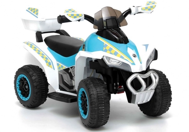 Quad Rechargable GTS1188-A Police Blanc