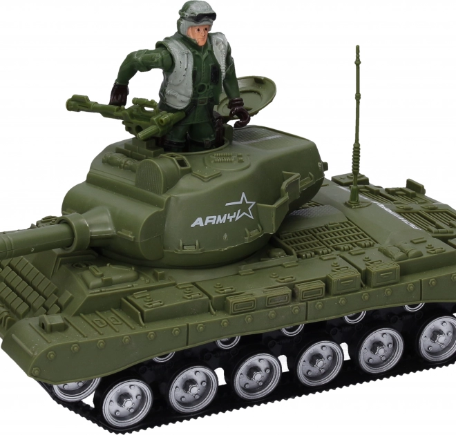 Char avec soldat 26 cm