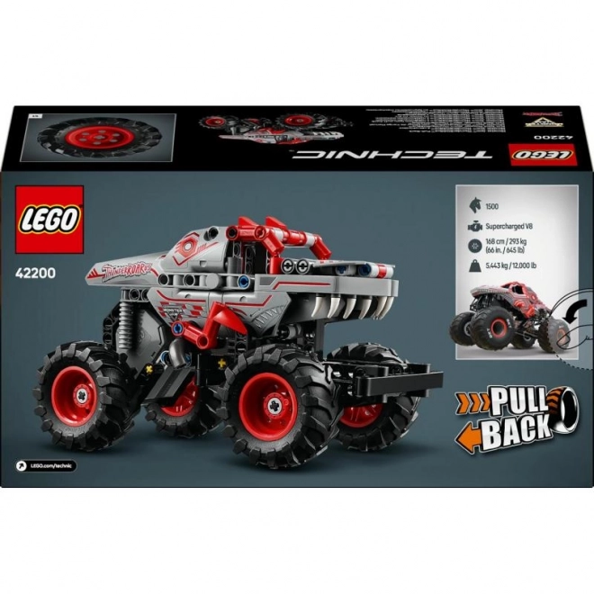 Lego Technic Monster Jam Thunderroarus avec moteur à rétro-friction