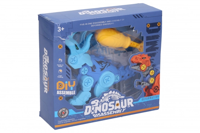 Dino triceratops à visser 16cm