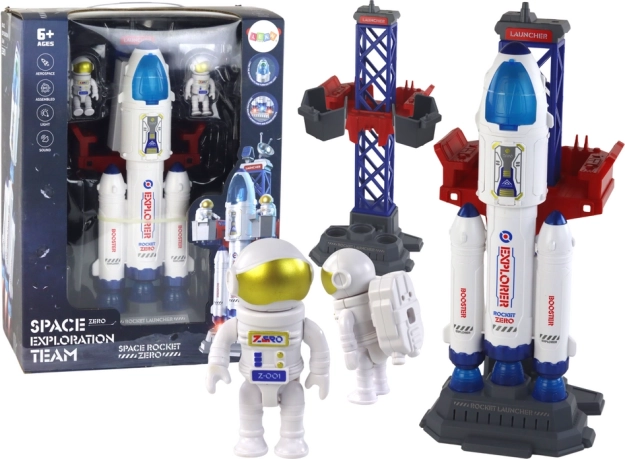 Mission spatiale Fusée Zero Fusée spatiale Astronautes
