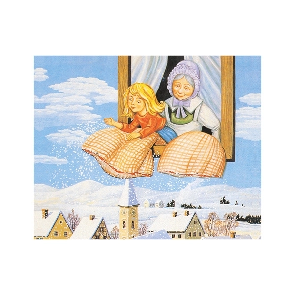 Cubes en bois Goki contes de fées 20 pcs
