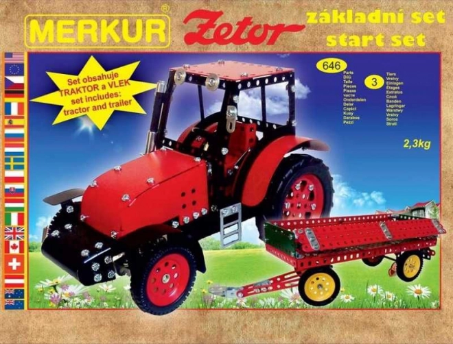 Merkur Zetor - 646 pièces