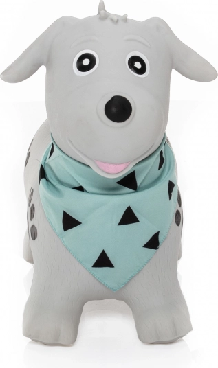 Chien sauteur gonflable Skippy – gris