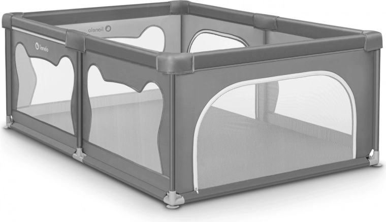Parc pour enfants Lionelo Willow gris