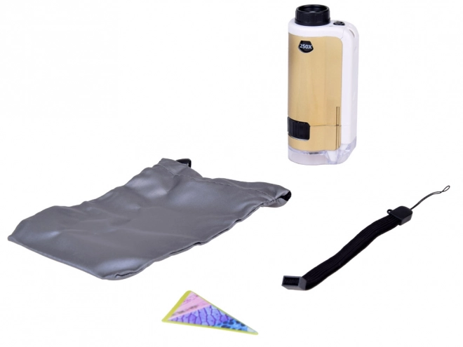 Microscope de poche pour enfants avec zoom
