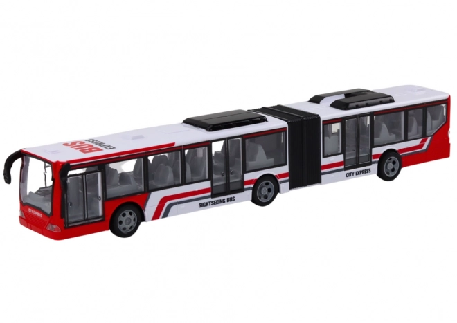 Bus urbain rouge/blanc télécommandé RC