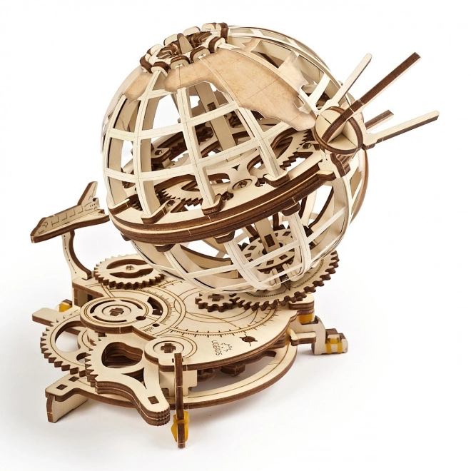 Ugears 3D puzzle mécanique en bois Globe
