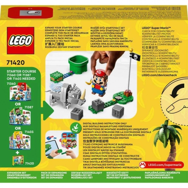 Rhinocéros Rambi - Ensemble d'extension LEGO Super Mario