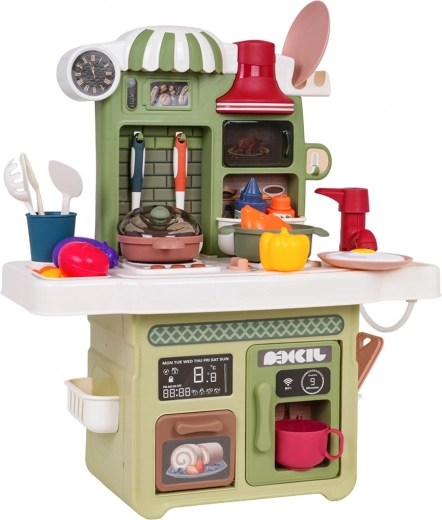 Accessoires riches et espaces de rangement