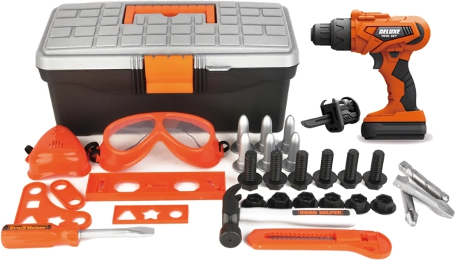 Set d’outils pour enfants avec perceuse à piles