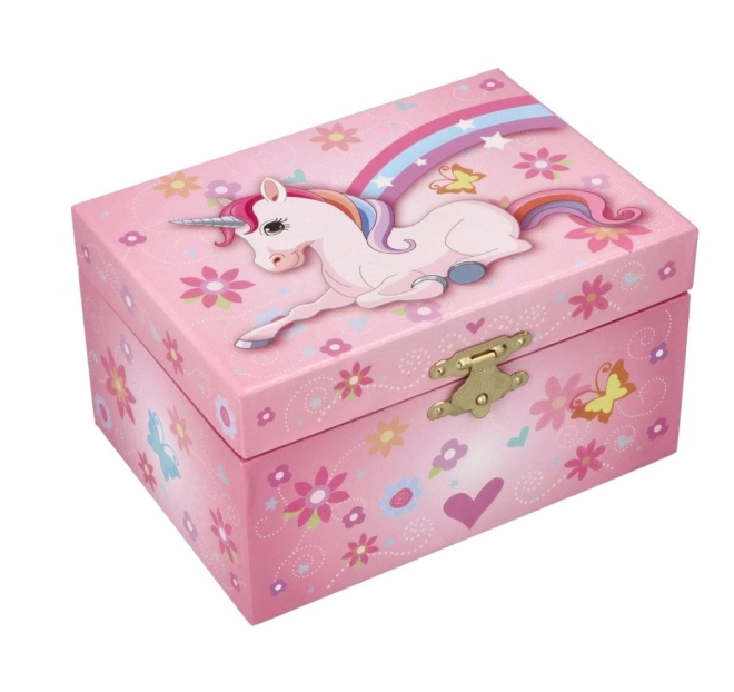 Licorne dansante avec miroir