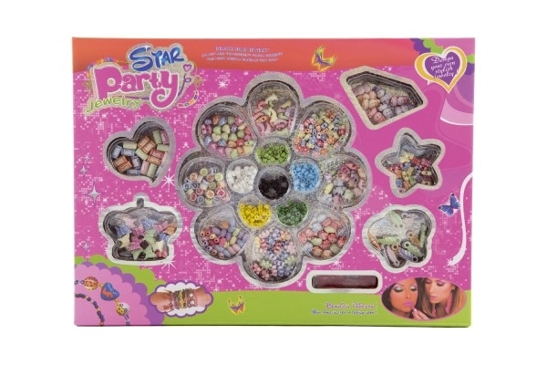Kit créatif de perles Bijoux de fête étoilée