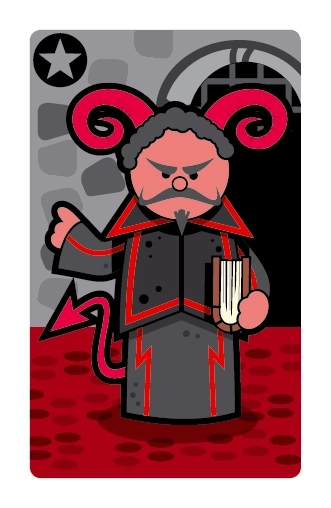 Petr noir Mes premiers contes de fées jeu de société - cartes dans une boîte en plastique 6x9cm