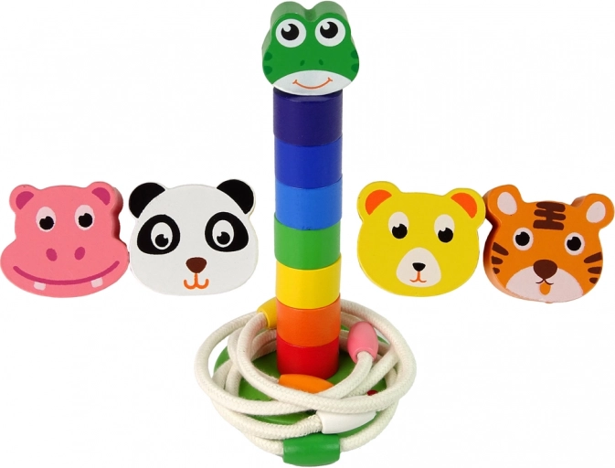 Amusement coloré avec des animaux