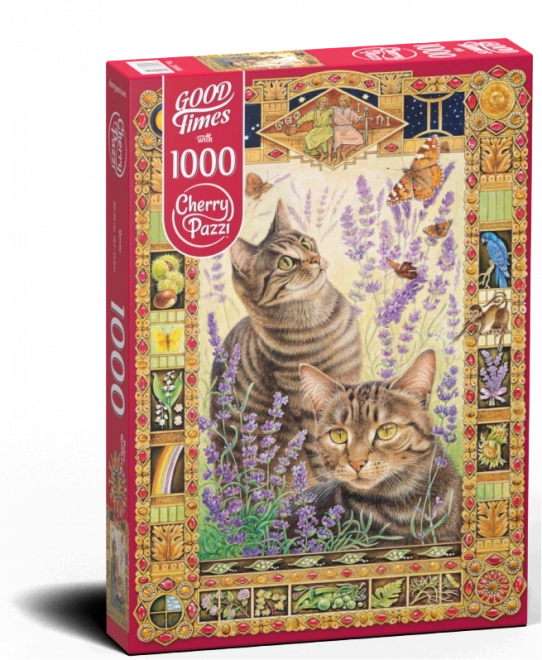 Puzzle Cherry Pazzi Chats 1000 pièces
