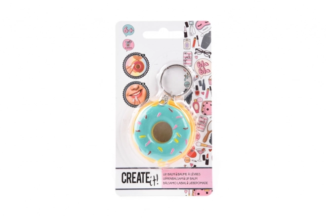 Baume à lèvres porte-clé Donut