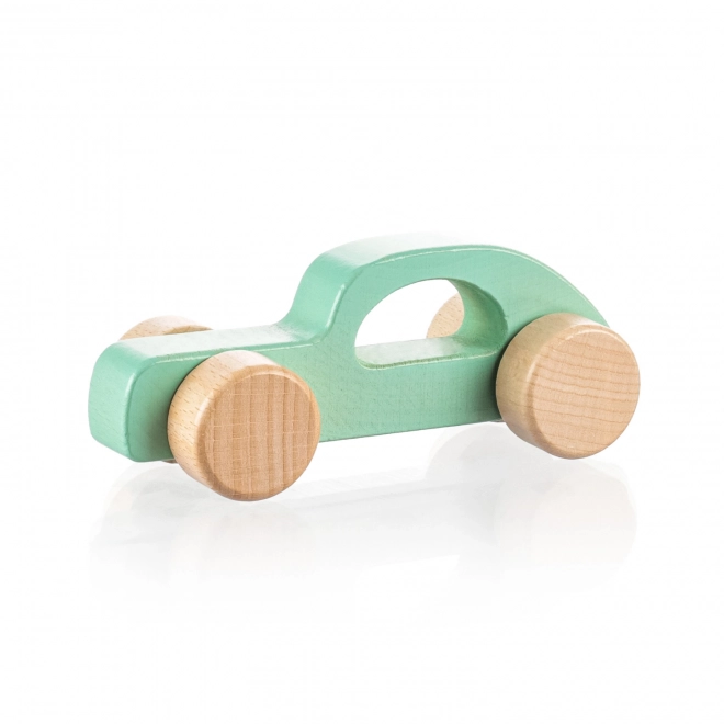 Voiture de sport en bois, Menthe