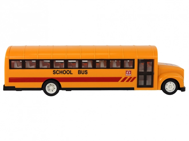 Autobus scolaire jaune télécommandé R/C avec portes ouvertes