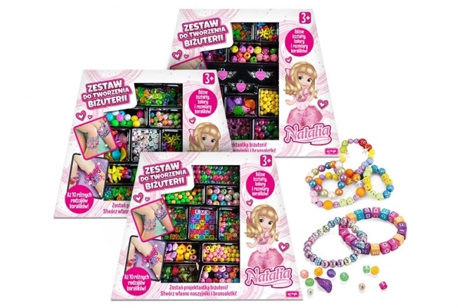 Perles pour la fabrication de bracelets Natalia