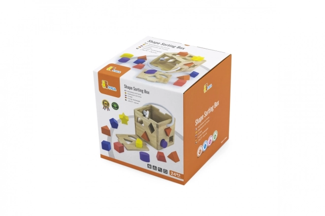 Cube en bois à encastrer