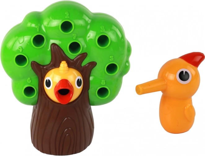 Apprentissage des couleurs et des chiffres sur l’arbre