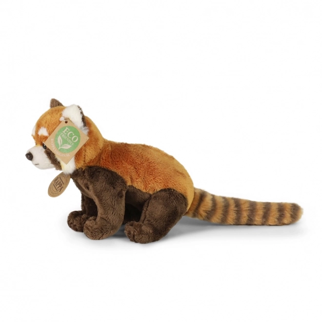 Panda en peluche rouge 18 cm ECO-FRIENDLY