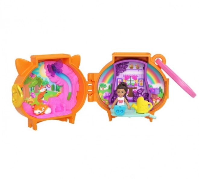 Ensemble de figurines Polly Pocket avec animal