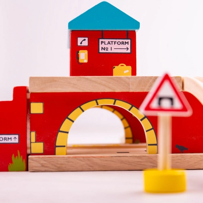 Bigjigs Rail Gare sur la Route