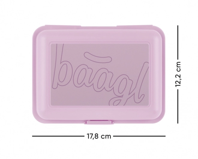 Boîte à goûter violette Baagl