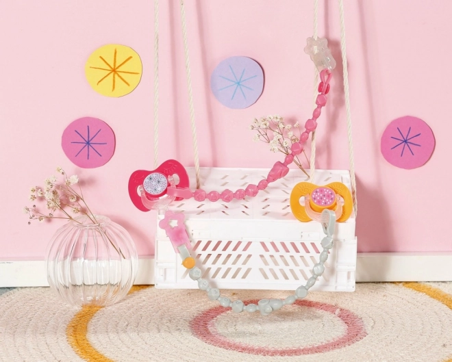 Sucette magique avec pince pour poupées BABY born