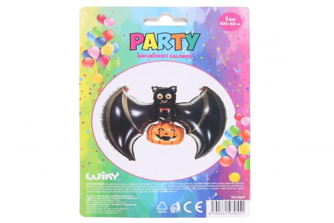 Ballon Gonflable Chauve-souris et Citrouille