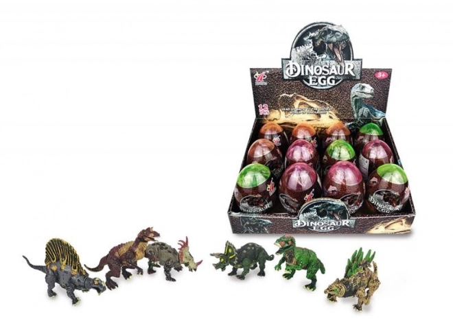 Œuf de dinosaure avec figurine