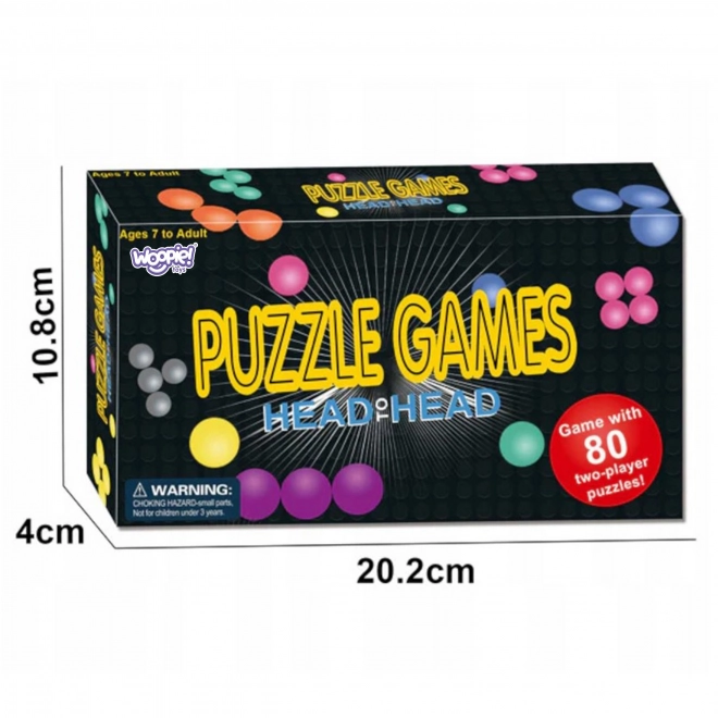 Jeu de stratégie logique pour deux Woopie Head to Head