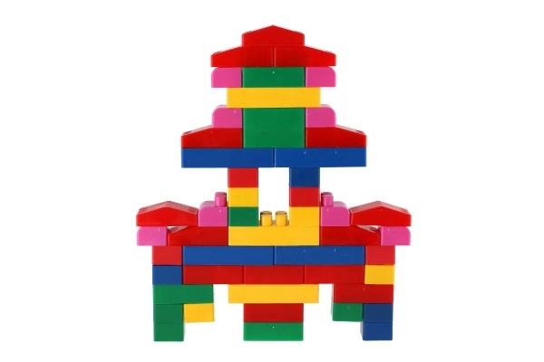 Jeu de construction LORI 3 plastique 50 pcs dans une boîte 19x28x10cm