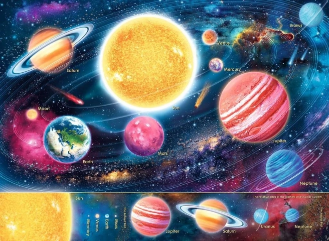 Puzzle Ravensburger Système solaire XXL 300 pièces