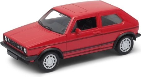 Welly Volkswagen Golf I GTI 1:34 modèle de voiture rouge
