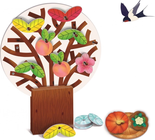 CLEMENTONI Jeune Apprenant : Arbre des Quatre Saisons (Jouer pour l'Avenir)