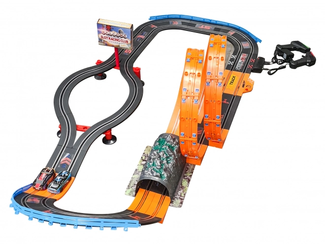 Piste de course avec fonctionnalités avancées