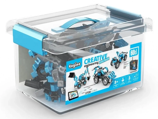 Kit de construction avec moteur Engino créateur de 60 modèles