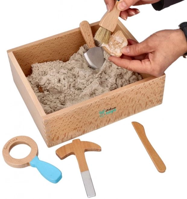 Ensemble archéologique pour enfants avec sable cinétique