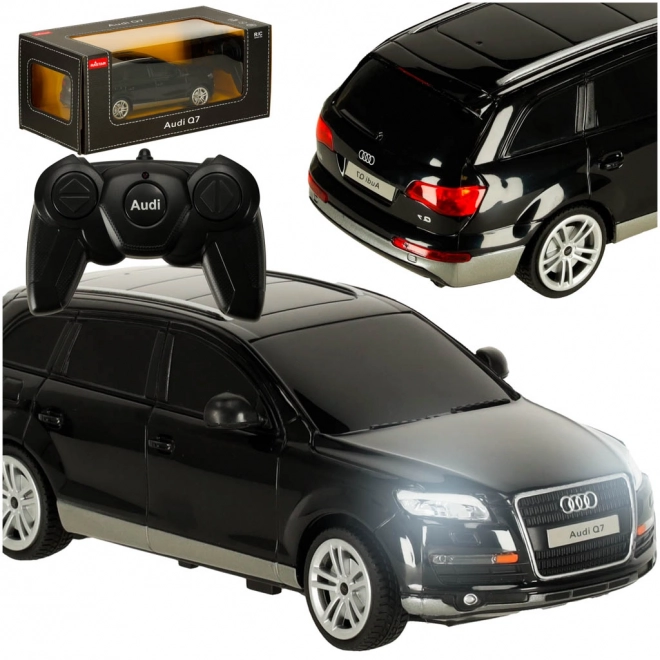 Voiture télécommandée Audi Q7 1:24 noire