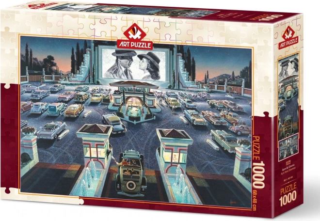 ART PUZZLE Puzzle Autokino 1000 pièces