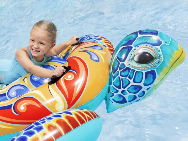 Matelas gonflable Bestway avec poignées Tortue Majolique