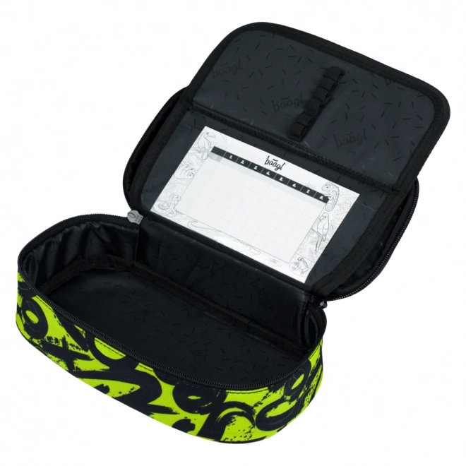 BAAGL Trousse scolaire Lime