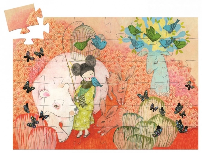 Puzzle geisha japonaise 36 pièces