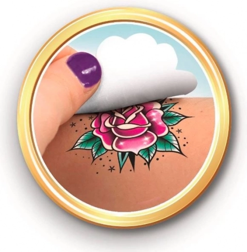 Transferts de tatouage aux couleurs vives