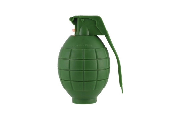 Grenade plastique à main avec son et lumière
