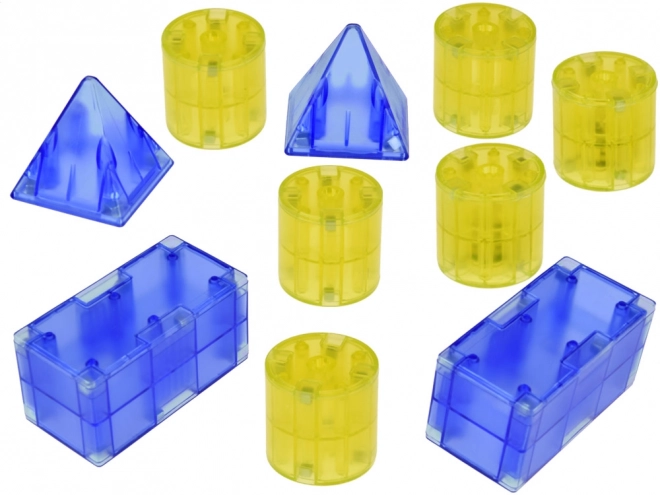 Blocs magnétiques 3D Blocs magnétiques lumineux 64 pièces ZA5240